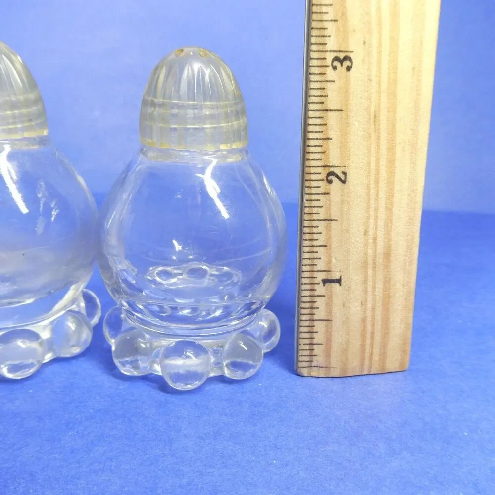 Candlewick Salt & Pepper Shakers Pair Imperial Glass Clear
